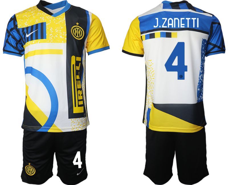 Men 2020-2021 Club Inter Milan Third away black #4 Nike Soccer Jersey->inter milan jersey->Soccer Club Jersey